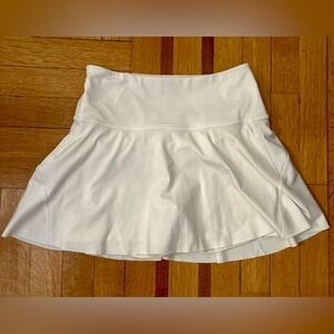 Athleta White Athletic Mini Skirt in Size XS